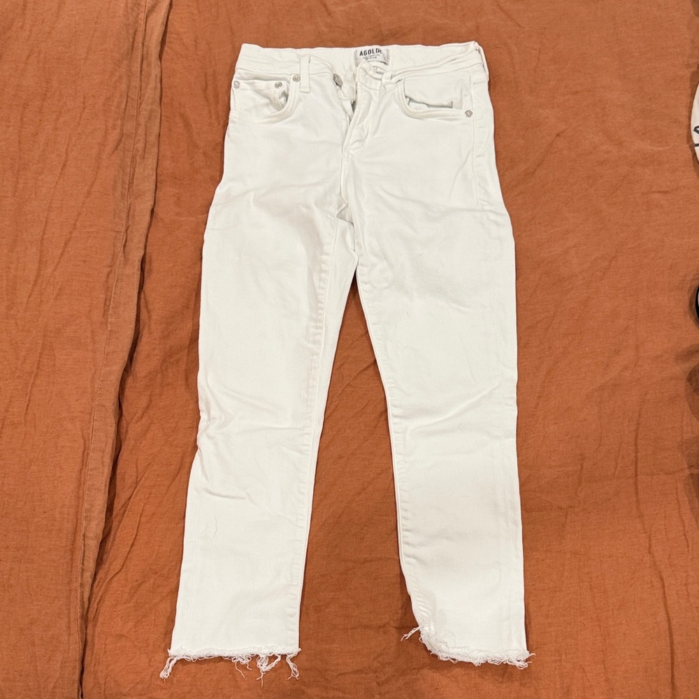 Agolde white jeans size 24